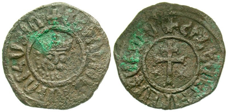 "Armenian Kingdom, Cilician Armenia. Levon I. 1198-1219. AE tank (27.9 mm, 6.58 ...