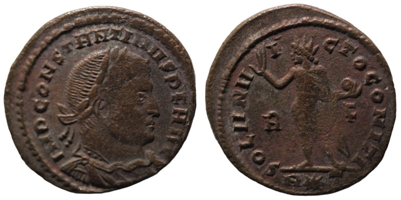 Constantinus I. (307-337 AD). Follis. (22mm, 3,27g) Antioch. Obv: CONSTANTINVS A...