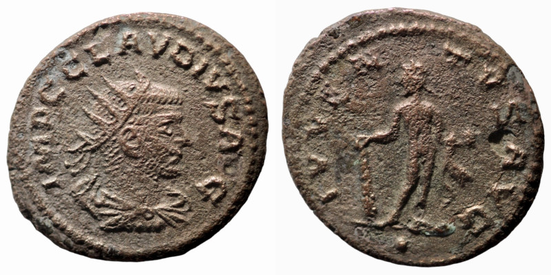 Claudius II. Gothicus. (268-270 AD). Æ Antoninianus. (19mm, 2,82g) Antioch. Obv:...