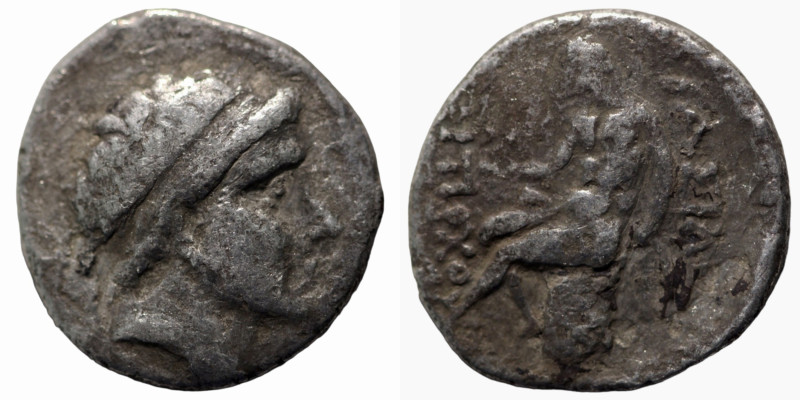 Antiochos II. Theos. (259-250 BC). AR Drachm. (17mm, 3,61g) Antioch. Obv: diadem...