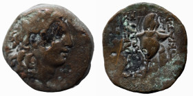 Tryphon. (142-138 BC). Bronze Æ. (17mm, 5,10g) Antioch.