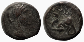 Antiochos IV. Epiphanes. (175-164 BC). Bronze Æ. (14mm, 4,36g) Antioch.