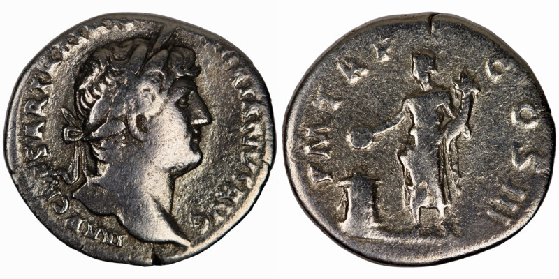 Hadrian. (119-122 AD). Denar. (18mm, 3,05g). Rome. Obv: IMP CAESAR TRAIAN HADRIA...