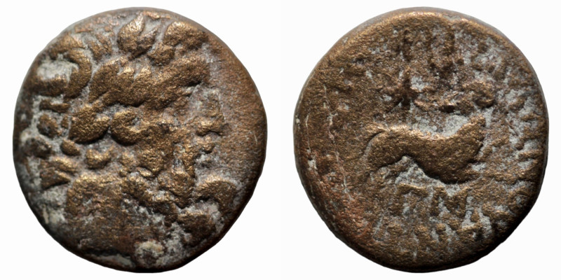 under Silanus. (12-13AD). Pseudo-autonomous Bronze Æ. (19mm, 6,40g). Antioch.