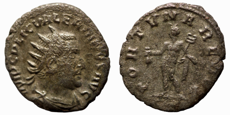 Valerian I. (253-260 AD). AR Antoninian. (22mm, 3,22g) Antioch. Obv: IMP C P LIC...