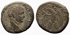 Severus Alexander. (222-235 AD). BI Tetradrachm. (23mm, 14,79g) Syria. Antioch. laureate bust of Severus Alexander right. Rev: eagle holding wreath.