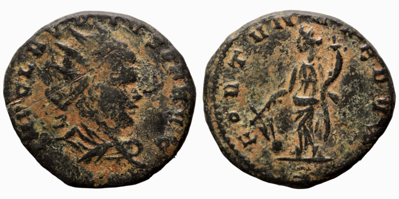 Claudius II. Gothicus. (268-270 AD). Æ Antoninian. (18mm, 2,94g) Antioch. Obv: I...