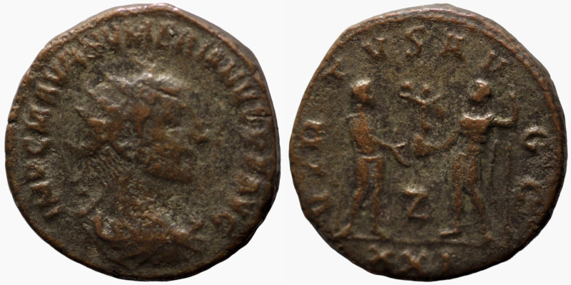 Numerian. (282-283 AD). Æ Antoninian. (19mm, 3,62g) Antioch. Obv: IMP CM AVR NVM...