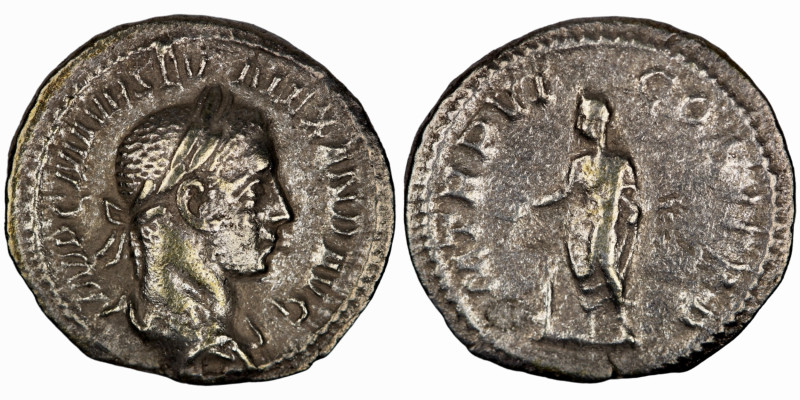 Severus Alexander. (227 AD). Denar. (19mm, 2,66g) Rome. Obv: IMP C M SEV ALEXAND...