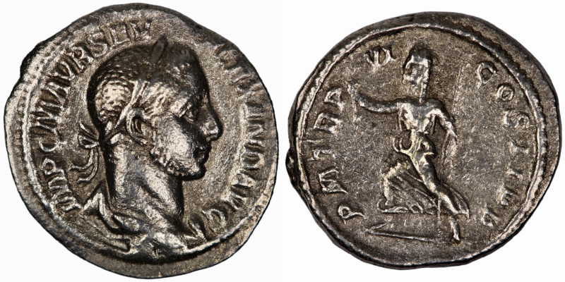 Severus Alexander. (222-235 AD). Denar. (19mm, 3,13g) Rome. Obv: IMP C M SEV ALE...