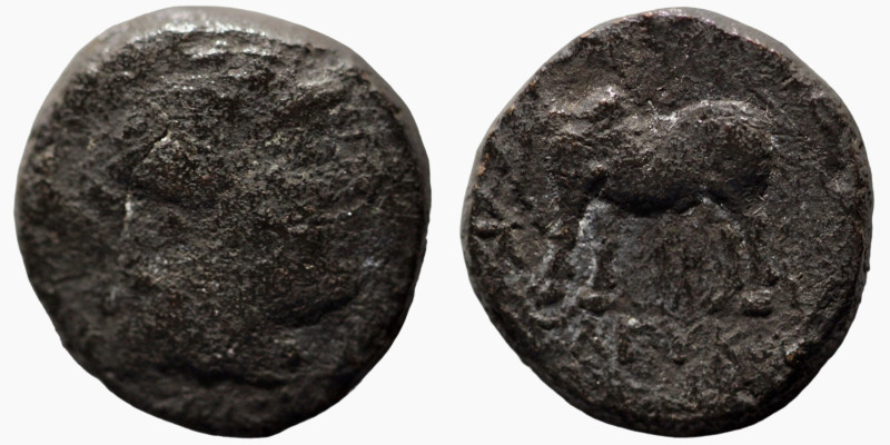 Seleukos II. Kallinikos (246-226 BC). Bronze Æ. (14mm, 3,92g) Antioch.