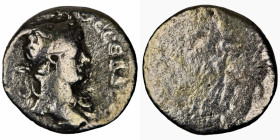 Hadrian. (119-122 AD). Quinar. (13mm, 1,34g). Rome. Obv: IMP CAESAR TRAIAN HADRIANVS AVG. laureate bust of Hadrian right. Rev: P M TR P COS III. Victo...