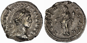 Severus Alexander. (222-228 AD). Denar. (19mm, 2,79g) Rome. Obv: IMP SEV ALEXAND AVG. laureate bust of Severus Alexander right. Rev: LIBERTAS AVG. Lib...