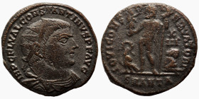 Constantinus I. (313-314 AD). Follis. (19mm, 3,04g) Antioch. Obv: IMP C FL VAL CONSTANTINVS PF AVG. cuirassed bust of Constantinus right. Rev: IOVI CO...