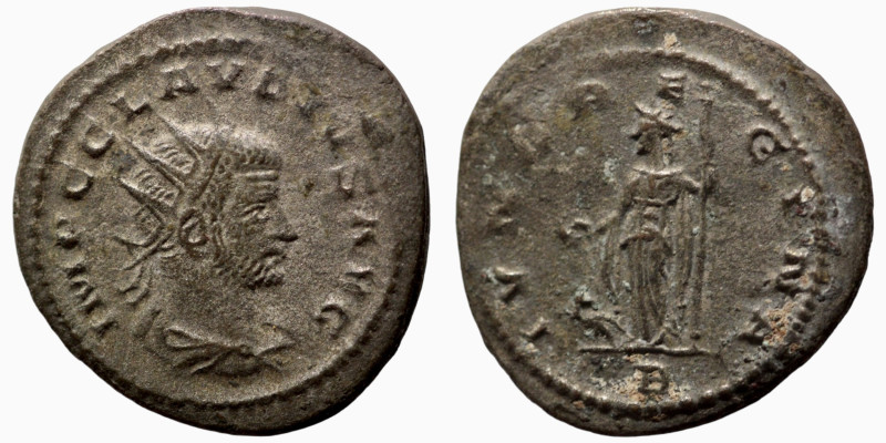 Claudius II. Gothicus. (268-270 AD). BI Antoninian. (22mm, 4,01g) Antioch. Obv: ...