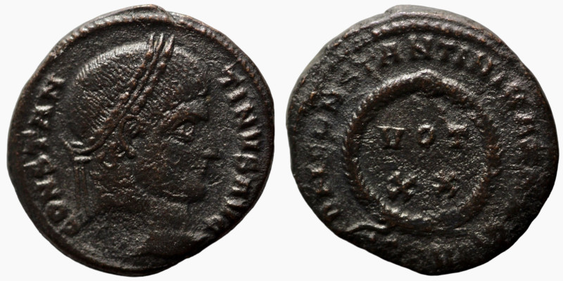 Constantinus I. (307-337 AD). Follis. (18mm, 3,24g) Antioch. Obv: CONSTANTINVS A...