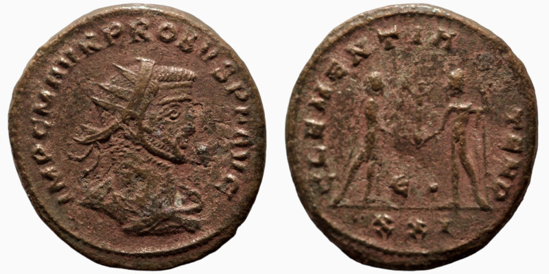 Probus. (276-282 AD). Æ Antoninian. (21mm, 4,05g) Antioch. Obv: IMP C M AVR PROB...