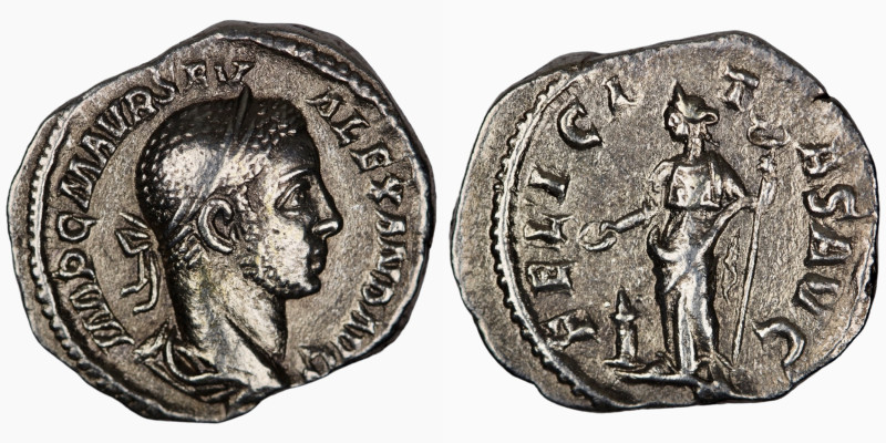 Severus Alexander. (222-235 AD). Denar. (19mm, 3,38g). Rome. Obv: IMP CM AVR SEV...