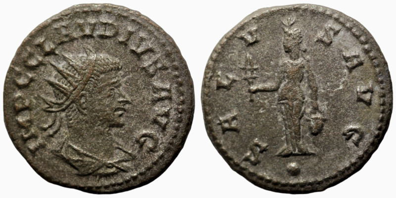 Claudius II. Gothicus. (268-270 AD). BI Antoninianus. (20mm, 3,50g) Antioch. Obv...