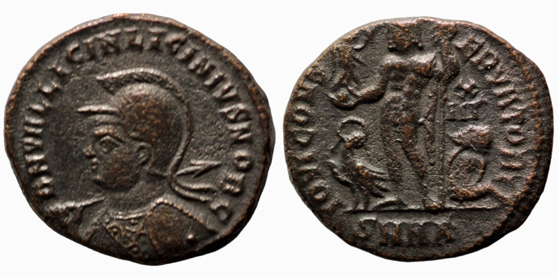 Licinius II. (317-324 AD). Follis. (18mm, 3,00g) Nicomedia. Obv: D N VAL LICIN L...