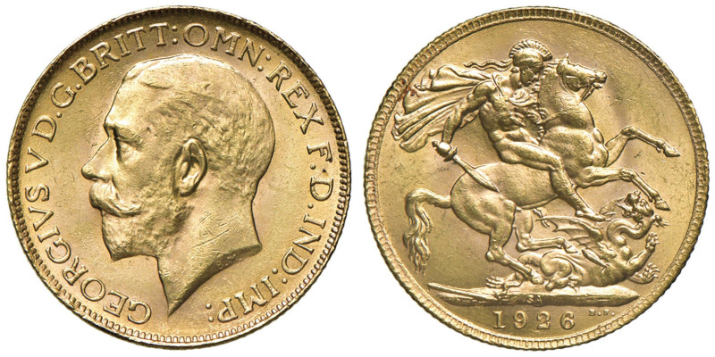 SUDAFRICA Giorgio V (1910-1936) Sterlina 1926 - KM 21 AU (g 8,00)
FDC