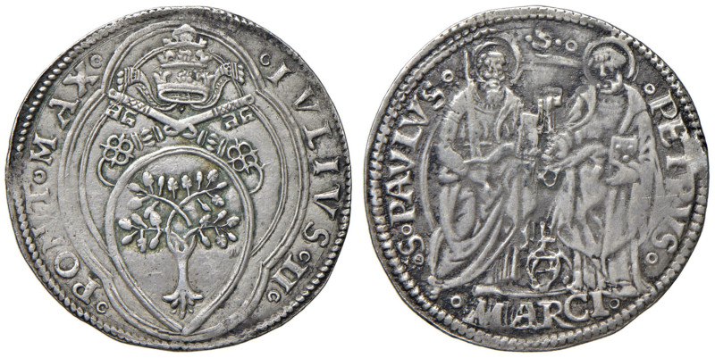 Giulio II (1503-1513) Ancona - Giulio - Munt. 70 AG (g 3,85)
BB