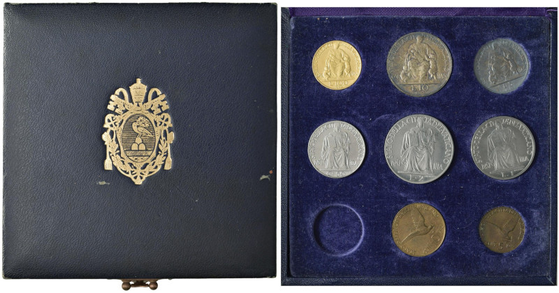 Pio XII (1939-1958) Divisionale 1942 - Nomisma 738 AU, AG, NI, CU RR Manca il 20...