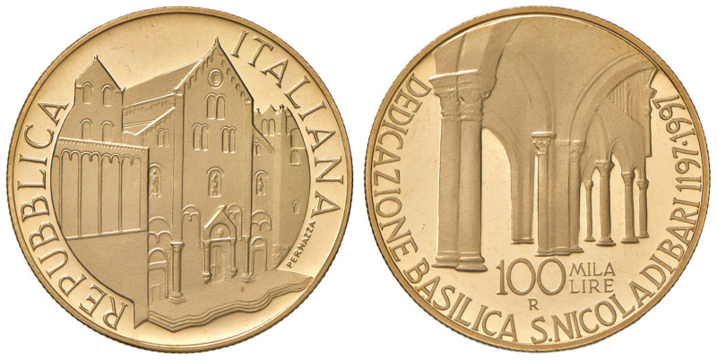 REPUBBLICA ITALIANA (1946-) 100.000 Lire 1997 - KM 226 AU In astuccio originale...