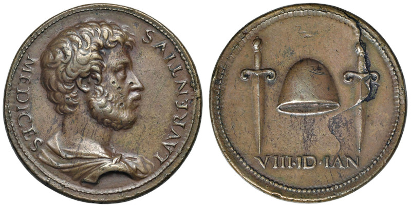 Lorenzo di Pierfrancesco Dè Medici detto il Lorenzaccio (1514-1548) Medaglia sen...