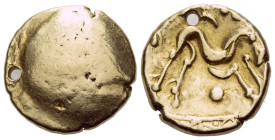 Celtic, Gaul, Northeast, Ambiani Stater circa 58-55 - From the collection of a Mentor.