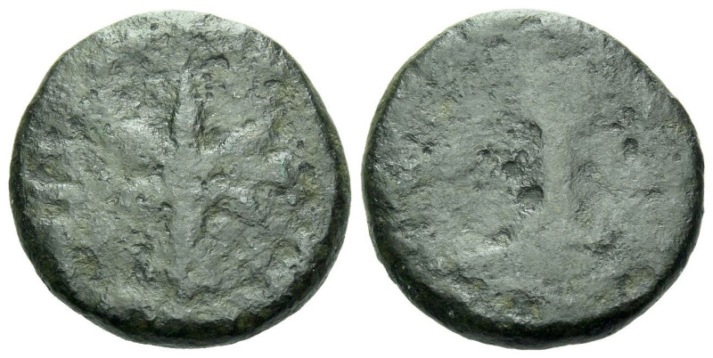 Etruria, Uncertain mint Uncia III century BC, Æ 19.00 mm., 5.99 g.
Wheel of six...