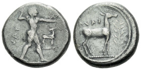 Bruttium, Caulonia Stater circa 475-425
