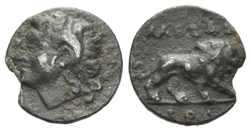 Macedonia, Koinon of Macedon. Beroea. Pseudo-autonomous issue. Medallion in the ...