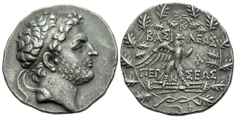 Kingdom of Macedon, Perseus, 179 – 168 Pella or Amphipolis Tetradrachm circa 171...