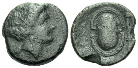 Attica, Salamis Dichalkon IV century BC