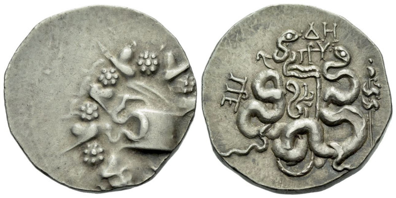 Bithynia, Pergamum Cistophoric tetradrachm circa 92-88, AR 27.00 mm., 12.66 g.
...