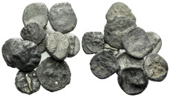 Asia Minor, Large lot of 10 silver fractions
