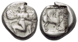 Caria, Kaunos Hemidrachm circa 490-470