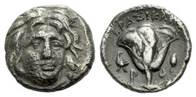 Islands off Caria, Rhodes Hemidrachm, Herasikles magistrate circa 275-250