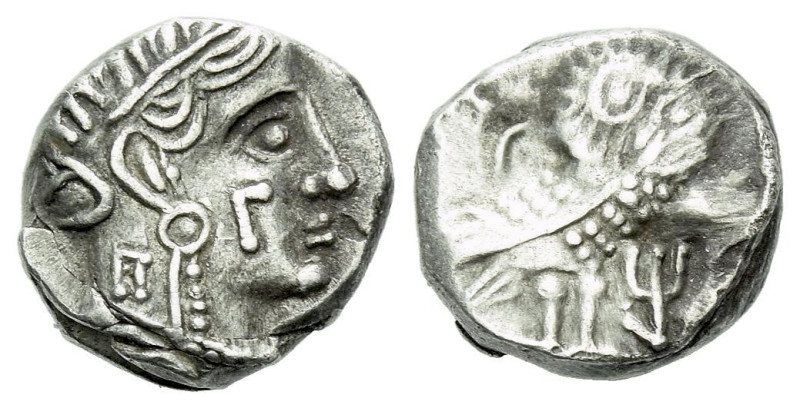 Arabia, Southern. Qataban Hemidrachm, imitating Athens circa III-II centuries BC...
