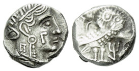 Arabia, Southern. Qataban Hemidrachm, imitating Athens circa III-II centuries BC