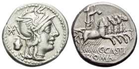 C. Cassius Longinus. Denarius circa 126