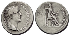Tiberius, 14-37 Denarius Lugdunum circa 14-37