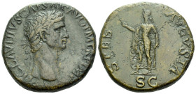 Claudius, 41-54 Sestertius Rome 41-54 - From the collection of a Mentor.