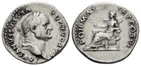 Vespasian, 69-79 Denarius Rome 75