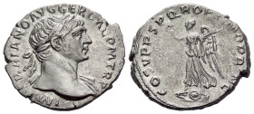 Trajan, 98-117 Denarius Rome circa 108-109