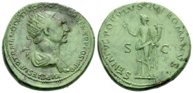 Trajan, 98-117 Dupondius Rome 116