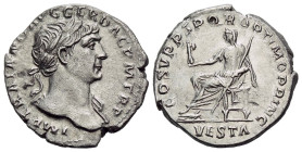 Trajan, 98-117 Denarius Rome circa 111