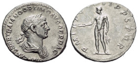 Trajan, 98-117 Denarius Rome circa 114-116