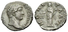 Hadrian, 117-138 Denarius Rome circa 134-138